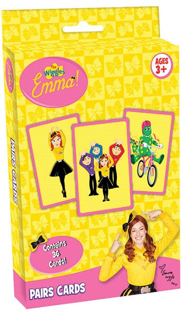 THE WIGGLES EMMA PAIRS CARDS