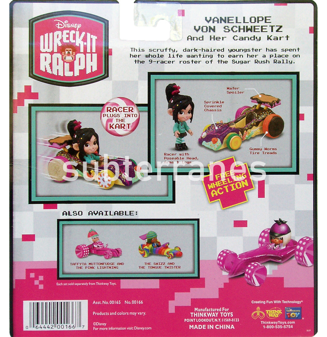 WRECK-IT RALPH SUGAR RUSH RACER & KART - Vanellope Von Schweetz