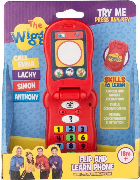 THE WIGGLES FLIP & LEARN PHONE
