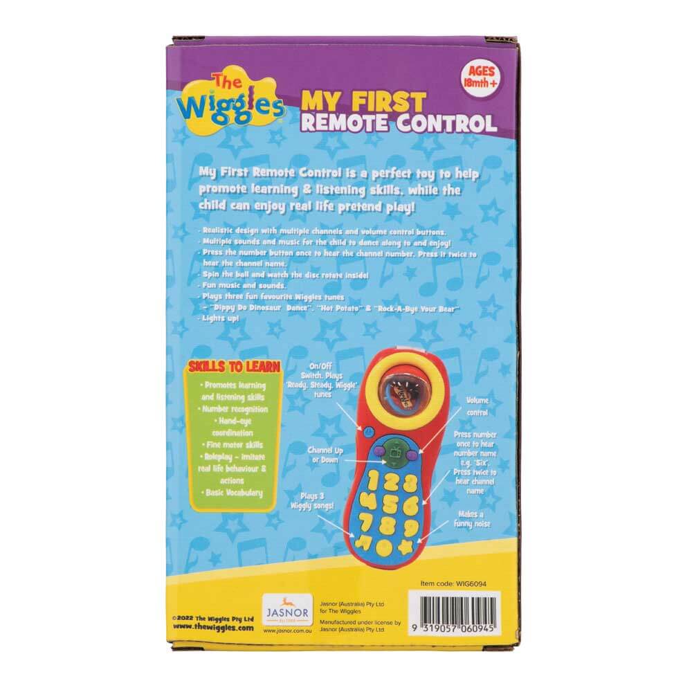 THE WIGGLES MY FIRST REMOTE CONTROL