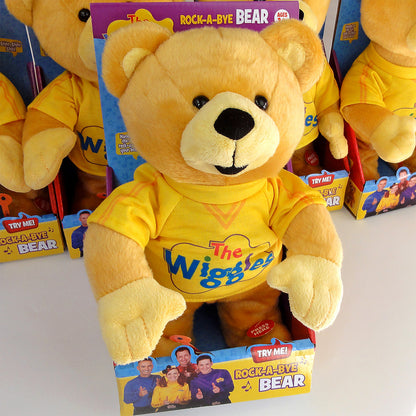 THE WIGGLES ROCK-A-BYE SINGING & DANCING BEAR 10"