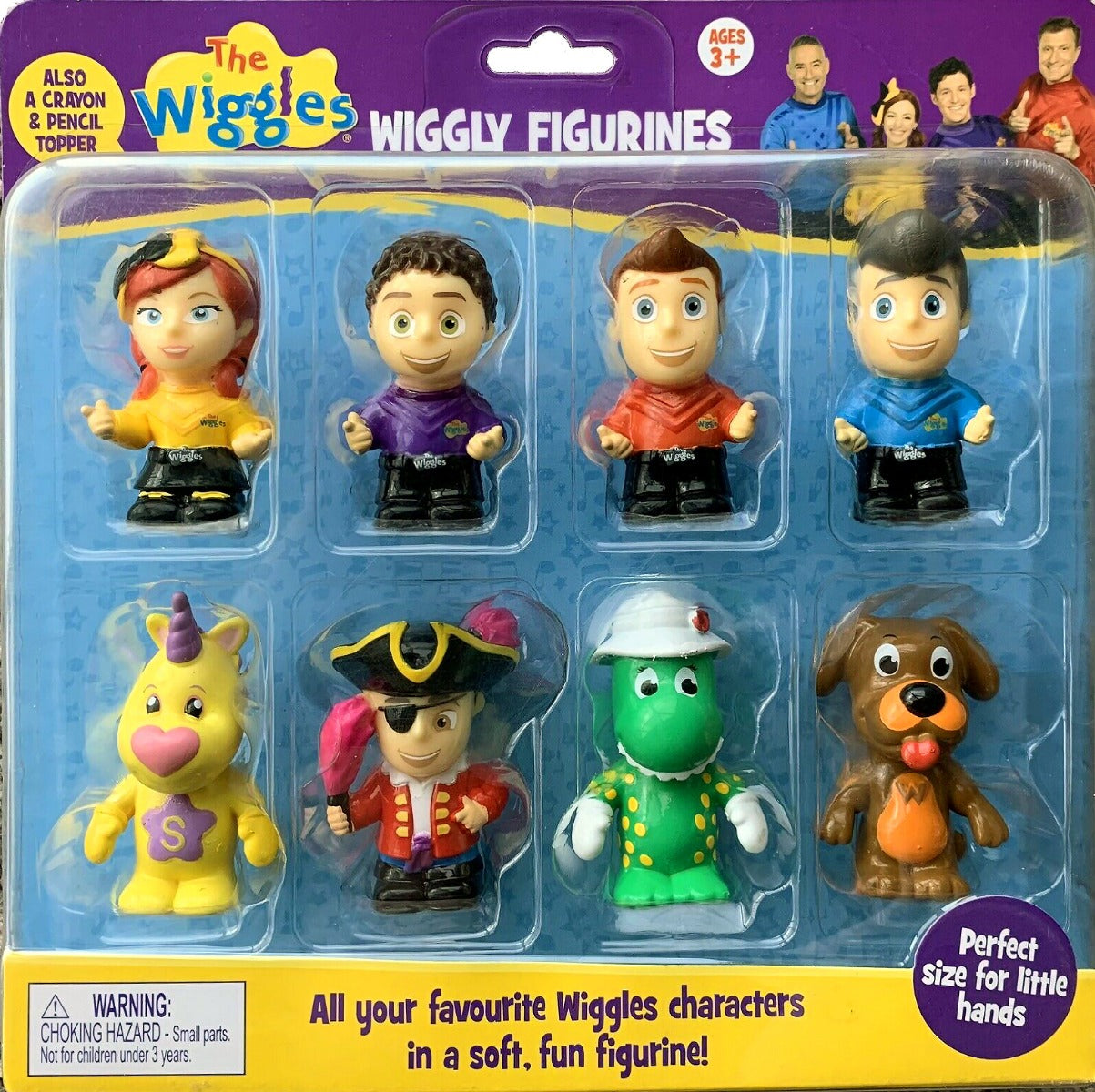 THE WIGGLES WIGGLY FIGURINES 8 PACK