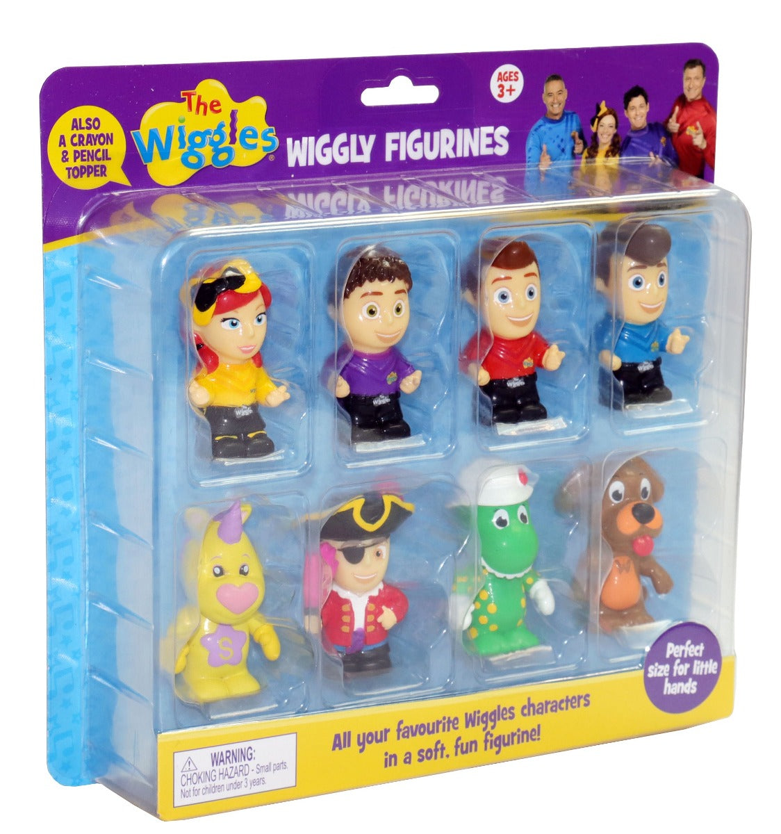THE WIGGLES WIGGLY FIGURINES 8 PACK