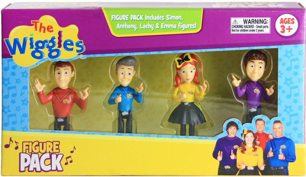 THE WIGGLES ARTICULATED FIGURE 4 PACK (2017)