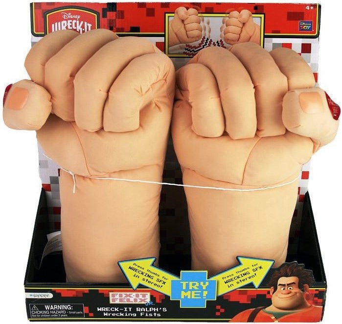 WRECK-IT RALPH WRECKING FISTS