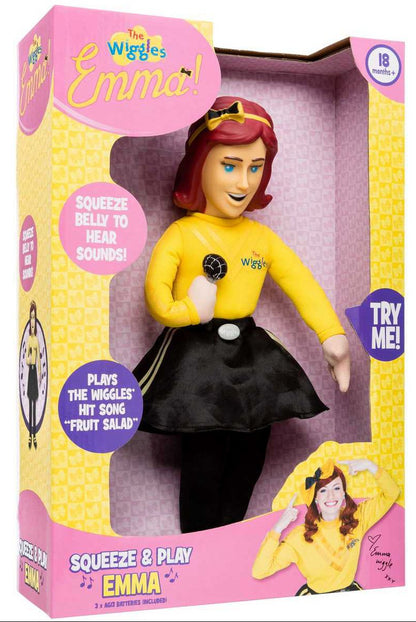 THE WIGGLES SQUEEZE & PLAY EMMA 15"