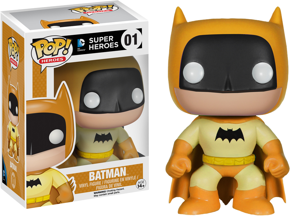 FUNKO POP! HEROES: BATMAN 75TH ANNIVERSARY RAINBOW VINYL FIGURES COMPLETE SET