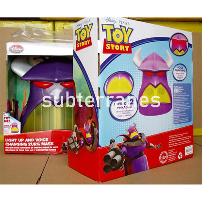 DISNEY TOY STORY LIGHT UP AND VOICE CHANGING ZURG MASK